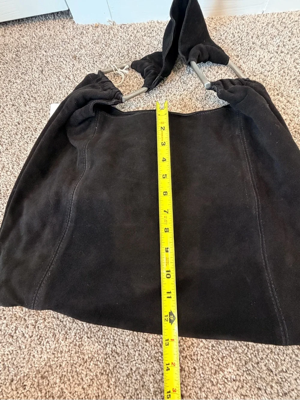 NWT Free People Bobbi Slouch Suede Tote